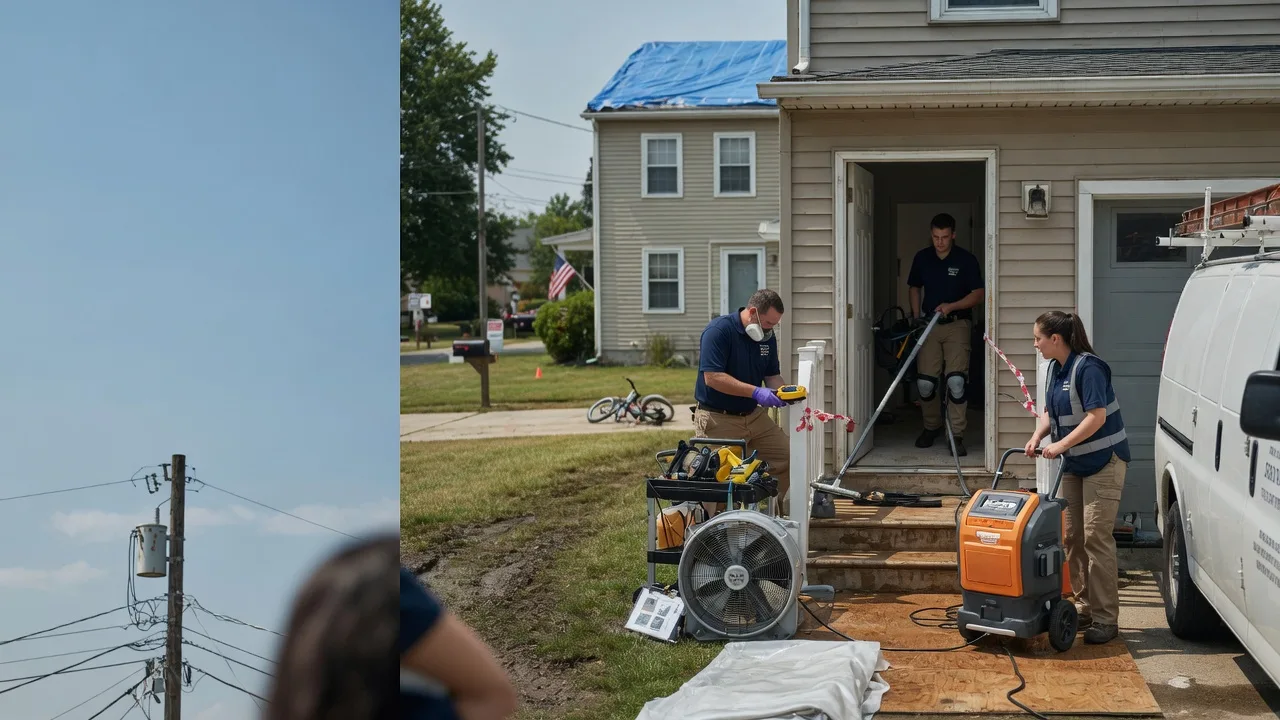 Water Damage Repair in Irvona, PA near me